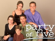 A.	cast counter clockwise: Scott Wolf (Bailey Salinger), Lacey Chabert (Claudia Salinger), Neve Campbell (Julia Salinger), Jacob Smith (Owen Salinger) and Matthew Fox (Charlie Salinger), star as orphaned siblings in the one-hour Columbia TriStar Television series 